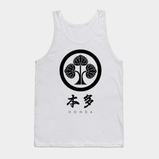 Honda Clan kamon with text Tank Top